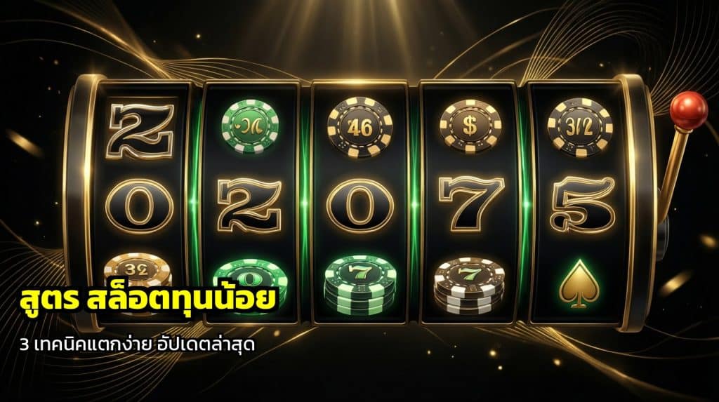 สูตร สล็อตทุนน้อย