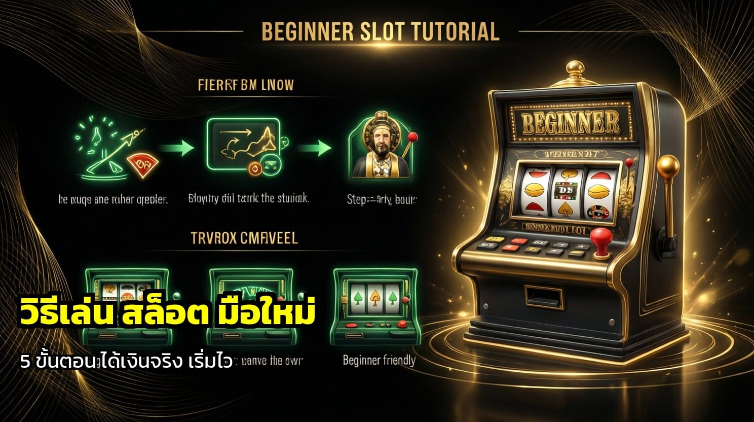 วิธีเล่น สล็อต มือใหม่