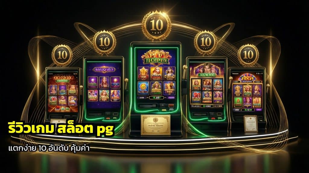 รีวิวเกม สล็อต pg