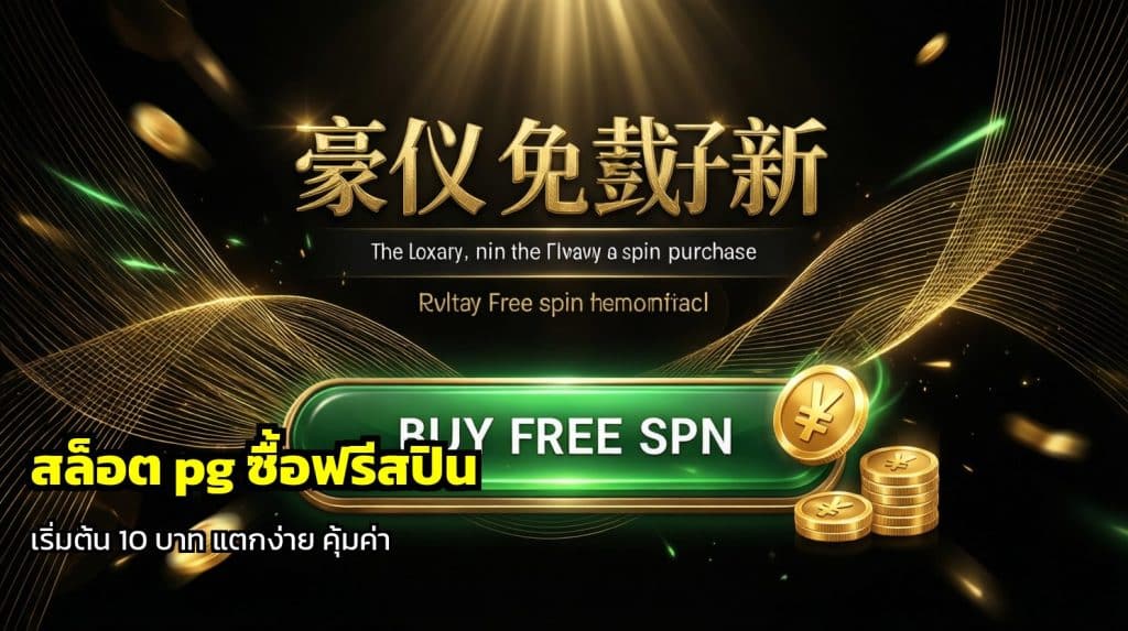 สล็อต pg ซื้อฟรีสปิน